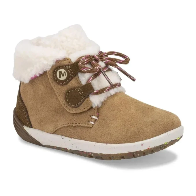 Bota Bare Steps® Cocoa Jr. para crianças Bota Bare Steps® Cocoa Jr. para crianças