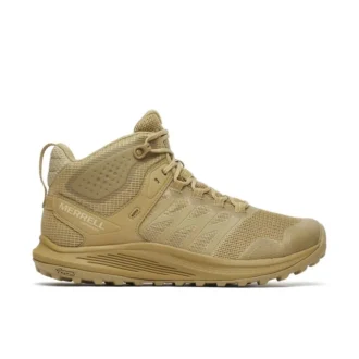 Bota tática impermeável Nova 3 Mid para homem, largura larga