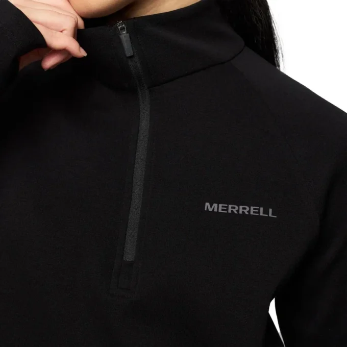 Camadas intermédias Riley Quarter Zip para mulher Camadas intermédias Riley Quarter Zip para mulher