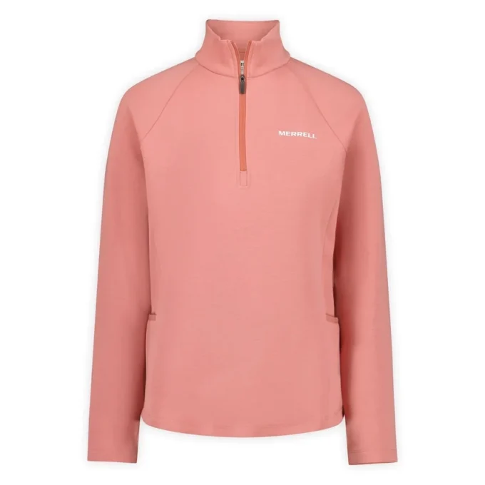 Camadas intermédias Riley Quarter Zip para mulher Camadas intermédias Riley Quarter Zip para mulher