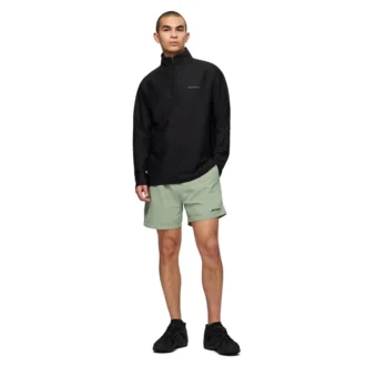 Camisa de camadas intermédias Teebo com fecho de correr de um quarto para homem