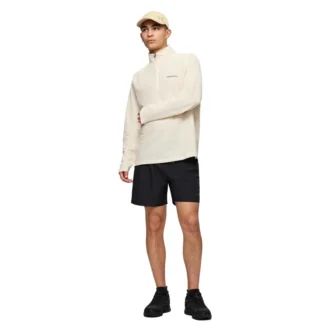 Camisa de camadas intermédias Teebo com fecho de correr de um quarto para homem