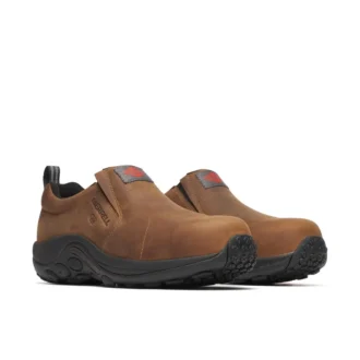 Jungle Moc de couro para homem, alta visibilidade, fibra de carbono, dissipação estática, 10 Low
