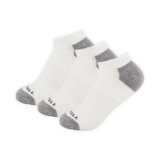 Meias Eco Cushioned de cano baixo, embalagem de 3 pares