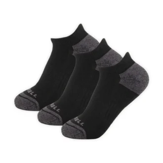 Meias Eco Cushioned de cano baixo, embalagem de 3 pares