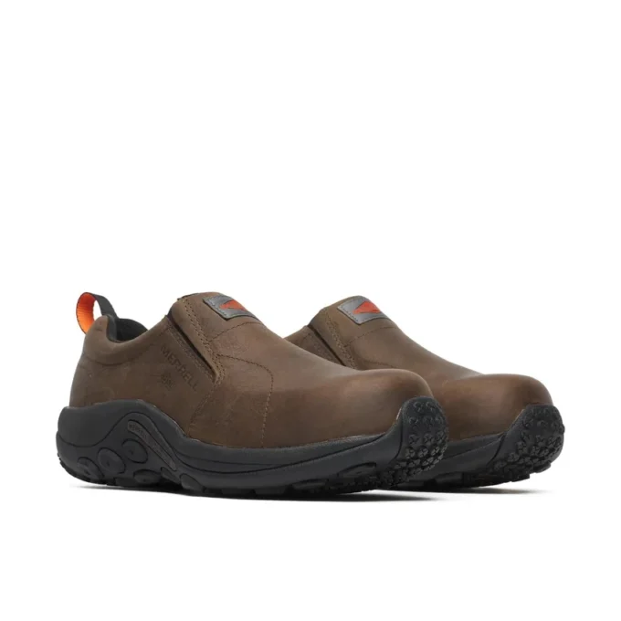 Sapato de trabalho Jungle Moc Leather Comp Toe SD+ para homem, largura larga Sapato de trabalho Jungle Moc Leather Comp Toe SD+ para homem, largura larga