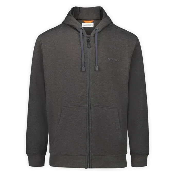 Sweatshirt com capuz e fecho completo Carson para homem Sweatshirt com capuz e fecho completo Carson para homem